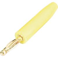 Schnepp FK 2000 Lamellenstekker Stekker, recht Stift-Ø: 2 mm Geel 1 stuk(s) - thumbnail