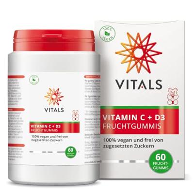 Vitamine C + D3 60 Gummies