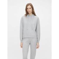 Lounge shirt / Hoodie - Grey Melange - Dames Loungewear hoodie grijs - thumbnail