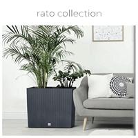 Prosperplast Bloempot Rato Case (Mokka, 580x180x498) - thumbnail