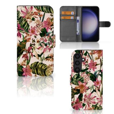 Samsung Galaxy S24 Hoesje Flowers Samsung Galaxy S24 Hoesje Flowers