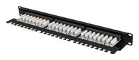 Patchpanel 24 UTP-Poorten Categorie 6 Lanberg PPUA-1124-B - thumbnail
