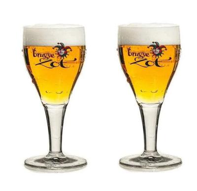 Brugse Zot Bierglazen 330 ml - 2 stuks