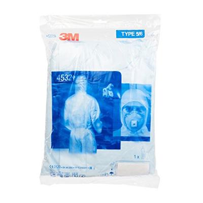 3M Veiligheidspak | maat XL | wit | PSA-categorie III | 20 stuks - 7100015923 7100015923 - thumbnail