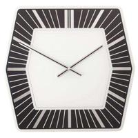 NeXtime klok 8128zw hexagon, 43x43 cm, wall, white - thumbnail