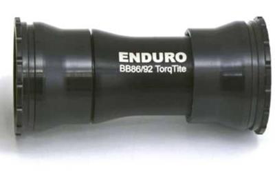 ENDURO BEARINGS Torqtite bottom bracket - bb86/92 to 24mm - a/c ss - black