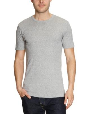 Garage Basic T-Shirt Round Neck Light Grey Semi Bodyfit (art 0301)