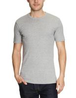 Garage Basic T-Shirt Round Neck Light Grey Semi Bodyfit (art 0301) - thumbnail