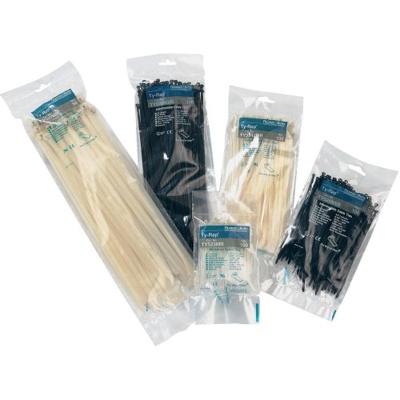 ABB TY524MXR TY524MXR Kabelbinder 140 mm 3.60 mm Zwart Met metalen tong 100 stuk(s)