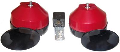 HP Autozubehör 10710 Nostalgie 2-toons Compressiehoorn 12 V