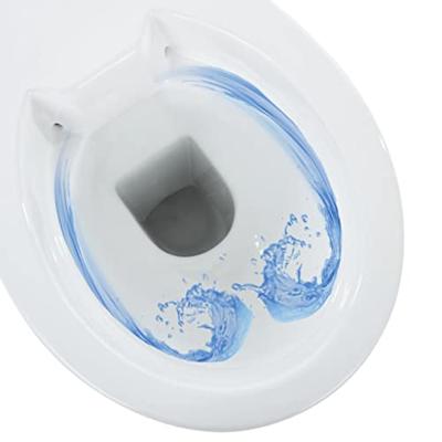 Toilet verhoogd 7 cm soft-close randloos keramiek wit - thumbnail