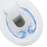 Toilet verhoogd 7 cm soft-close randloos keramiek wit - thumbnail