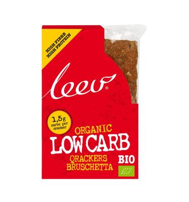 Leev Tomato & Oregano Lowcarb Crackers Leev Tomato & Oregano Lowcarb Crackers