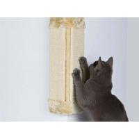 TRIXIE KRABPLANK HOEK SISALTAPIJT / PLUCHE MET CATNIP NATUREL / BEIGE 23X49 CM - thumbnail