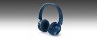 Muse M-276 Bluetooth hoofdtelefoon On Ear' batterij met tot 10 uur speeltijd, verstelbare beugel, handsfree-functie, blauw - thumbnail