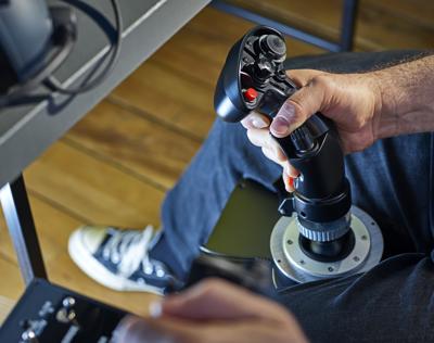 Thrustmaster F/A-18C Hornet HOTAS Add-On Grip joystick Thrustmaster F/A-18C Hornet HOTAS Add-On Grip joystick