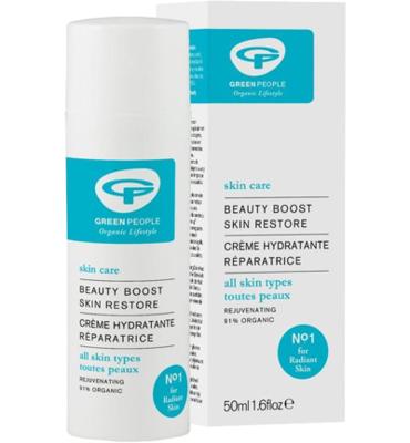 Green People Beauty boost skin restore creme 50 Milliliter