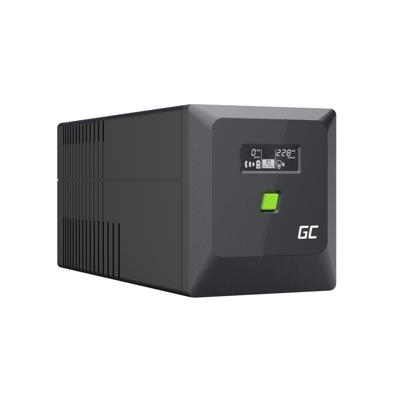 Green Cell UPS Line-interactive 1 kVA 600 W 4 AC-uitgang(en)