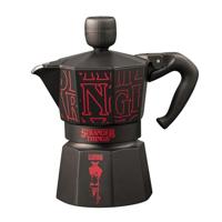 Italiaanse koffiemaker - BIALETTI - Moka express - Stranger Things Collectie - 3 kopjes - 130 ml - Zwart / Rood - thumbnail