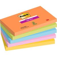 Memoblok post-it 655 super sticky 76x127mm boost | 12 stuks - thumbnail