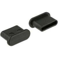 Delock 64014 Stofbescherming voor USB type-C-bus zonder handgreep 10 stuks zwart 10 stuk(s) - thumbnail