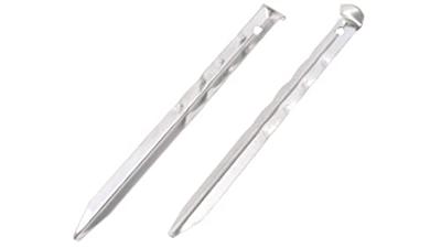 Easy Camp stalen ribbel haringen 24cm