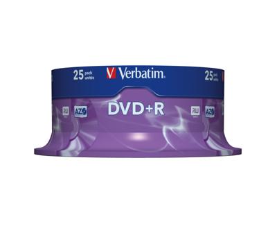 DVD+R Verbatim VB-DPR47S2A 16x 25 Onderdelen