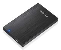 Externe Harde Schijf Aisens ASE-2527B Zwart - thumbnail