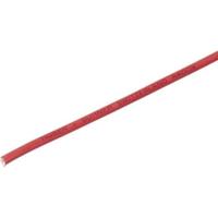 Huber+Suhner 12508401 Draad Radox® 155 1 x 0.25 mm² Rood per meter - thumbnail