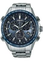 Horlogeband Seiko SSE005J1 / 8X82 0AB0 / M0VR111H0 Titanium Staal 22mm - thumbnail