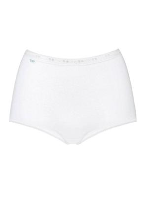 Dames Basic Maxi slip - Taille dames ondergoed katoen - Dames onderbroek