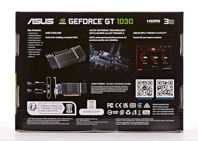 ASUS GT1030-SL-2G-BRK NVIDIA GeForce GT 1030 2 GB GDDR5 - thumbnail