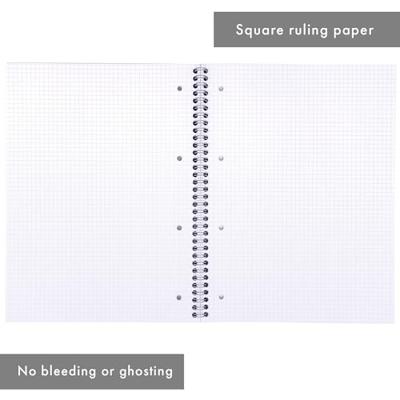 Collegeblok pukka jotta a4 rt 5x5 4-g 200pags gn Collegeblok pukka jotta a4 rt 5x5 4-g 200pags gn