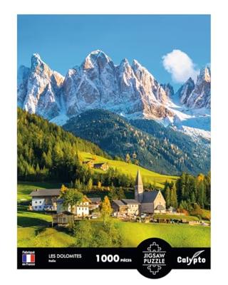 Puzzel - SENTOSPHERE - Calypto - 1000 stukjes - De Dolomieten - Italië - Zijdezachte afwerking - Vanaf 9 jaar