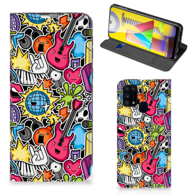 Samsung Galaxy M31 Hippe | Standcase | Punk Rock