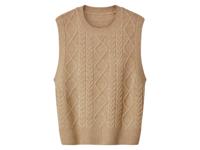 esmara Gebreid dames vest (Beige, M (40/42)) - thumbnail