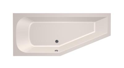 Xenz Lagoon Compact badkuip links 160x75x40cm crème Xenz Lagoon Compact badkuip links 160x75x40cm crème