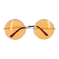 Boland Partybril hippie xl oranje - thumbnail
