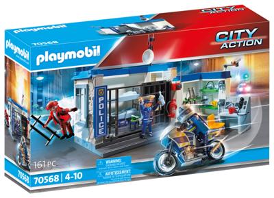 Playmobil 70568 City Action Politie Ontsnapping uit de Gevangenis