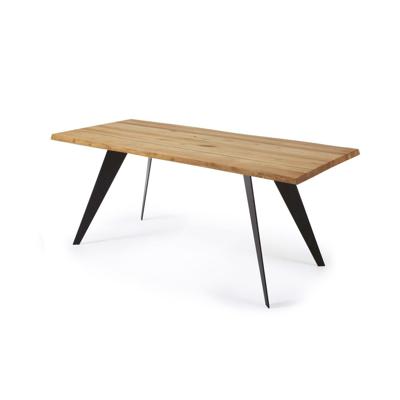 Kave Home Eettafel 'Koda' Boomstam, Eiken, 160 x 90cm