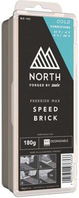 Swix North Speedbrick Wax Cold Blauw-6/-20 180gr