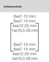 Hensel 6100002 KV 9224 Kleine verdeelkast Opbouw (op muur) Aantal groepen: 24 Aantal rijen: 2 Inhoud: 1 stuk(s) - thumbnail