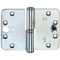 BSW veiligheids kogelstiftpaumelle - SKG*** afgerond - 89x127x3 mm - v-rd bb 807 gv - draairichting 2 - thumbnail