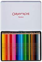 Kleurpotloden Caran d&apos;Ache Swisscolor aquarel 30 stuks assorti - thumbnail