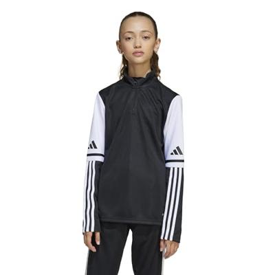 adidas Squadra 25 Trainingstrui 1/4-Zip Kids Zwart Wit