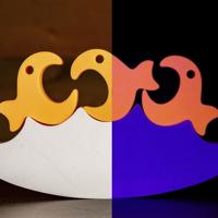 Polymaker CA02008 Panchroma™ Neon Filament PLA kunststof Fluorescerend, Kleurverandering 1.75 mm 1000 g Neon-oranje (fluorescerend) 1 stuk(s) - thumbnail