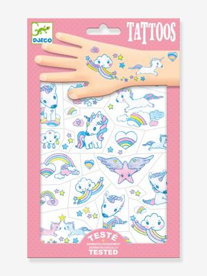 DJECO Eenhoorn Tatoeages rozen