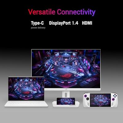 Asus ROG Strix XG27ACS-W Gaming monitor Energielabel F (A - G) 68.6 cm (27 inch) 2560 x 1440 Pixel 16:9 1 ms DisplayPort, HDMI, Hoofdtelefoon (3.5 mm