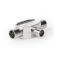 Adapter Coax | IEC (coax) male - 2x IEC (coax) female - thumbnail