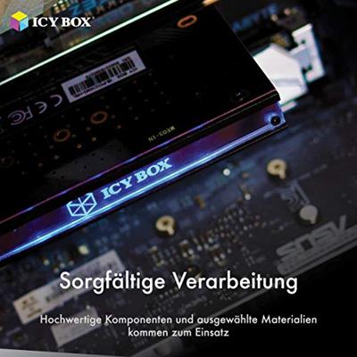 ICY BOX IB-PCI214M2-HSL, uitbreidingskaart voor NVMe-SSD adapter